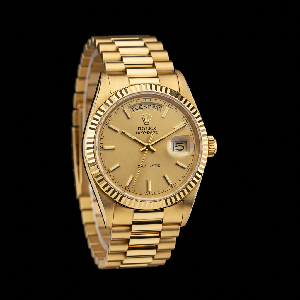 Luxury pre-owned watch